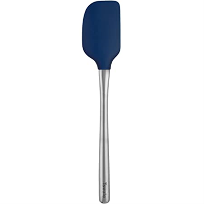 Tovolo Flex-Core Stainless Steel Handled Spoonula - Indigo  