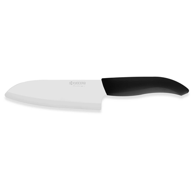 Kyocera 5.5" Professional Ceramic Santoku Knife - White 
