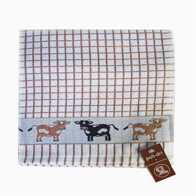 Samuel Lamont Poli-Dri Jacquard Tea Towel - Cows