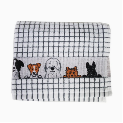 Samuel Lamont Poli-Dri Jacquard Tea Towel - Dog