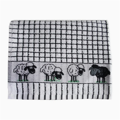 Samuel Lamont Poli-Dri Jacquard Tea Towel - Sheep