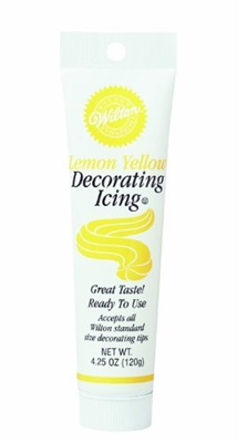 ICING DECO TUBE 4OZ LEMON YEL