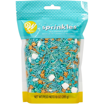 Wilton Sea Blue Sprinkles Mix