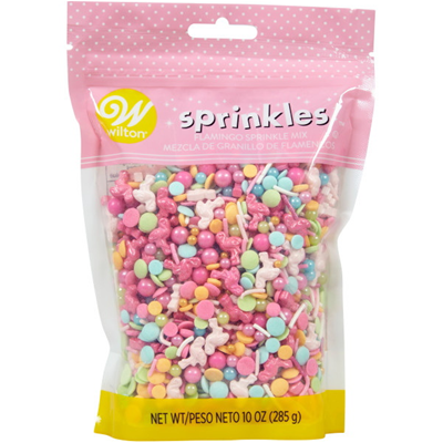 Wilton Pink Flamingo Sprinkles Mix