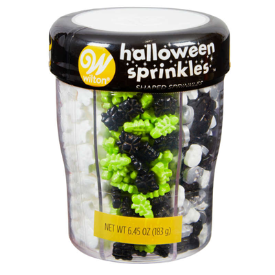 Wilton Halloween Shapes 6-Cell Sprinkles Mix