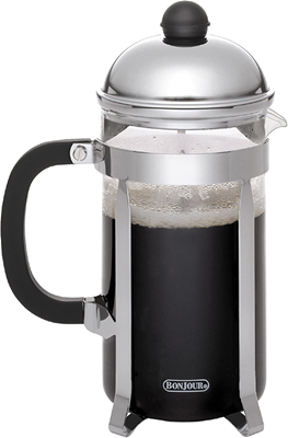 BonJour Monet 3 Cup French Press with Glass Carafe