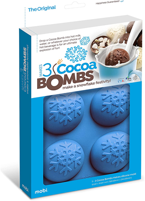 Mobi Hot Chocolate Cocoa Bombs Silicone Mold - Snowflake