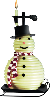 Candle by the Hour 100-Hour Snowman Candle