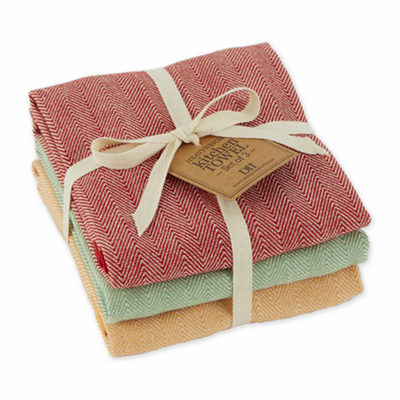 DII Herringbone Heavyweight Dishtowel Set