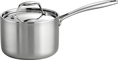 Tramontina Gourmet Stainless Steel Tri-Ply Clad 2-qt Saucepan with Lid 