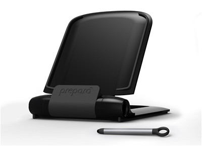 Tablet Stand & Stylus - Black 