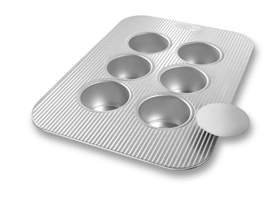 USA Pan Mini Cheesecake Pan 6 Wells