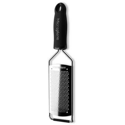 Microplane Gourmet Series Black Fine Grater 