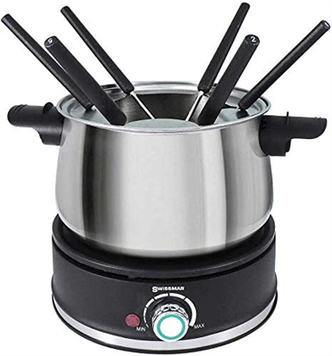 Swissmar Arolla 10 Piece Electric Fondue Set