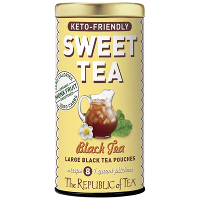 Republic of Tea Keto-Friendly Sweet Black Iced Tea Pouches