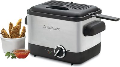 Cuisinart Compact Deep Fryer - Brushed Stainless Steel   