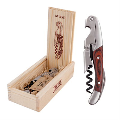 Chateau Rosewood Double Hinged Corkscrew - Boxed 