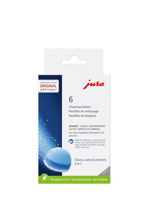 Jura 3-Phase Cleaning Tablets - 6 Pack