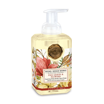 Michel Design Works Foaming Hand Soap - Fall Leaves & Flowers 
