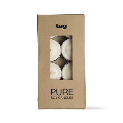 Pure Soy Tealight Candles - Ivory
