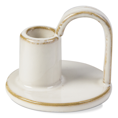 TAG Tapered Candle Holder - Ivory