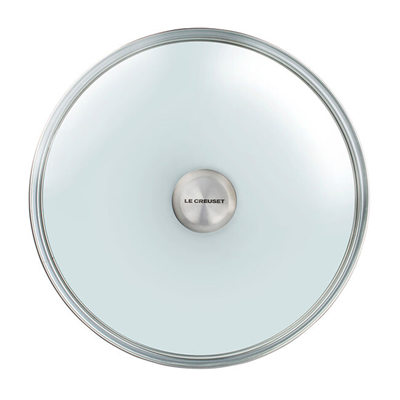 Le Creuset 12" Glass Lid with Stainless Steel Knob 
