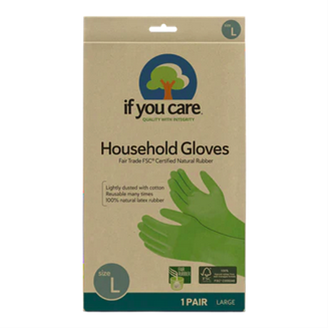 If you Care Household Gloves - Large