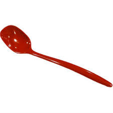 Gourmac Melamine 12" Spoon - Red 