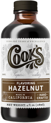 Hazelnut Flavoring (Natural) - 4oz 
