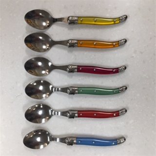 Laguiole French Teaspoon - Assorted Colors 