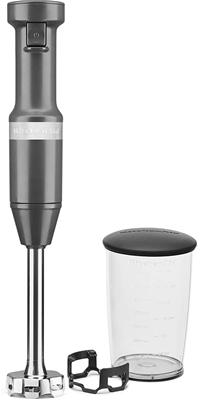 KitchenAid Variable Speed Corded Hand Blender - Matte Grey