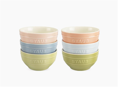 Staub Ceramique 6-pc Bowl Set - Macaron