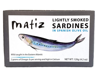 Matiz Smoked Sardines in Olive Oil - 4.2oz Tin