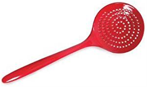 Gourmac Melamine 12.5" Skimmer - Red 