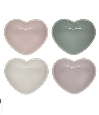 Le Creuset Mini Heart Pinch Bowl Set - Multicolor