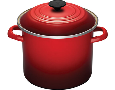 Le Creuset 8-Qt Stockpot - Cerise 