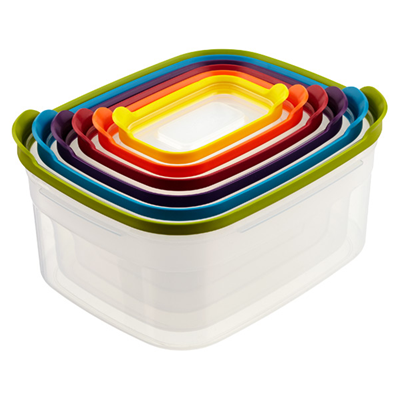 Nest Storage Container Set 6 - Colored 