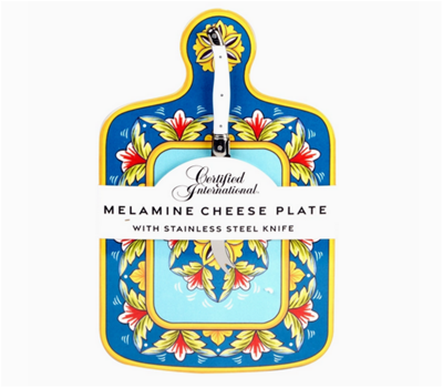 Certified International Cheese Board with Knife Set - Palermo
