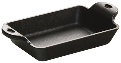 Lodge Cast Iron Rectangle Mini Server, 10 oz.