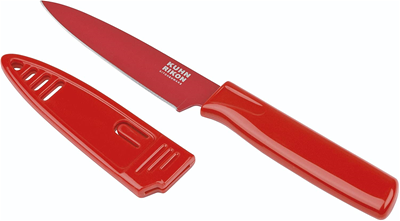 Kuhn Rikon Colori+ Paring Knife - Red
