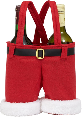 Dii Santa Pants Wine Bottle Tote