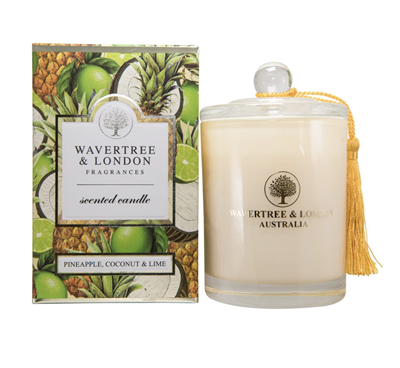 Wavertree & London Soy candle - Pineapple, Coconut & Lime