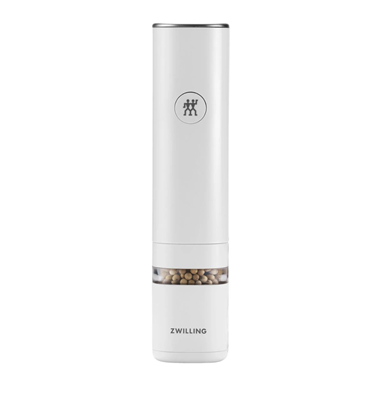 ZWILLING Enfinigy Electric Salt/Pepper Mill - White