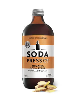 Soda Press Co Ginger Ale Concentrate Syrup for SodaStream 