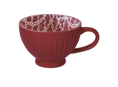 Latte Mug - Carmine