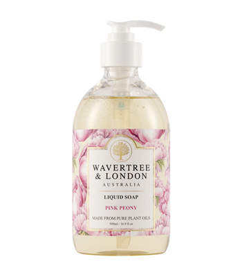 Wavertree & London Pink Peony Liquid Hand Soap 