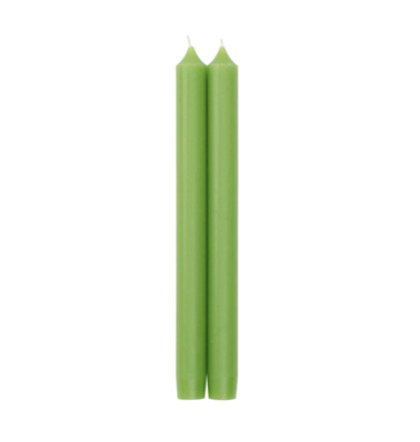 Caspari Straight Taper 10" Candles - Spring Green