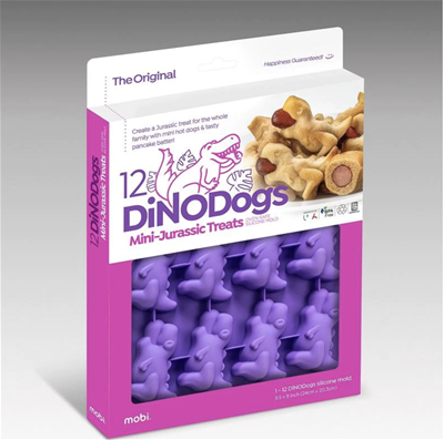 Mobi Dino-Dogs Silicone Mold