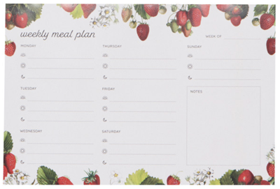 Meal Planner - Strawberries