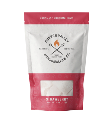 Hudson Valley Marshmallow Company - Gourmet Strawberry Marshmallows